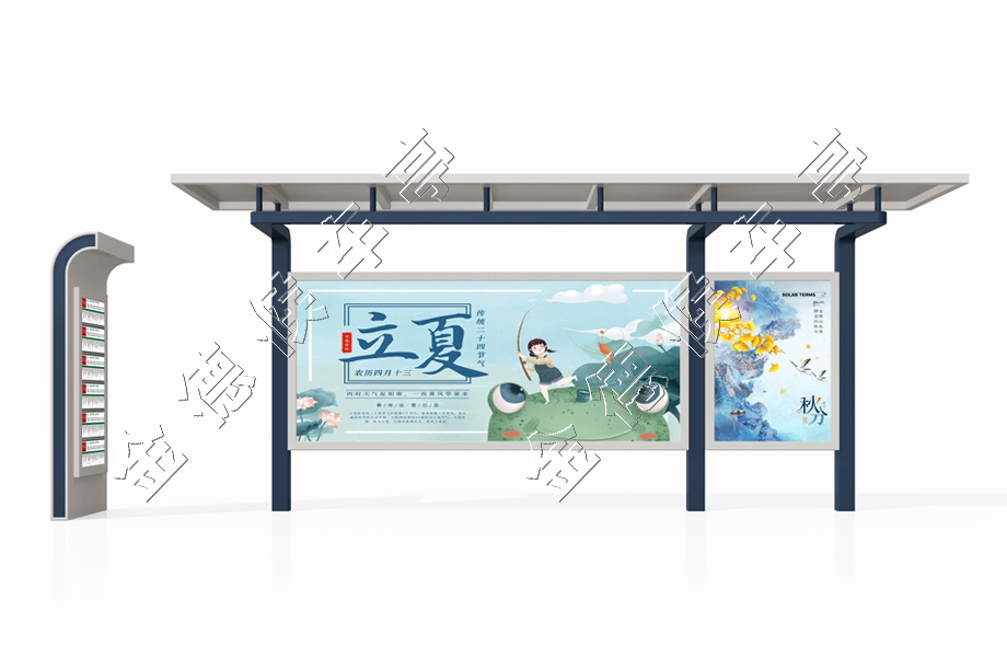 候車(chē)亭實(shí)景